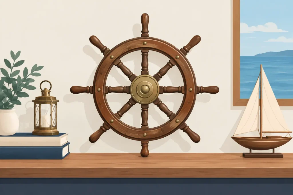 A Guide to Antique Ship Wheels for Authentic Decor